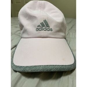 Adidas Climalite Women's Athletic Cap Pink Gray Adjustable‎ Breathable